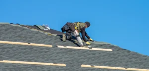 Big Sky Roofing Crew Inspecting A Central Florida Roof After Storm Damage
