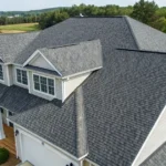 Home With Newly Replaced Asphalt Shingle Roof
